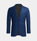 Royal Blue Peak Lapel Three Piece Suit