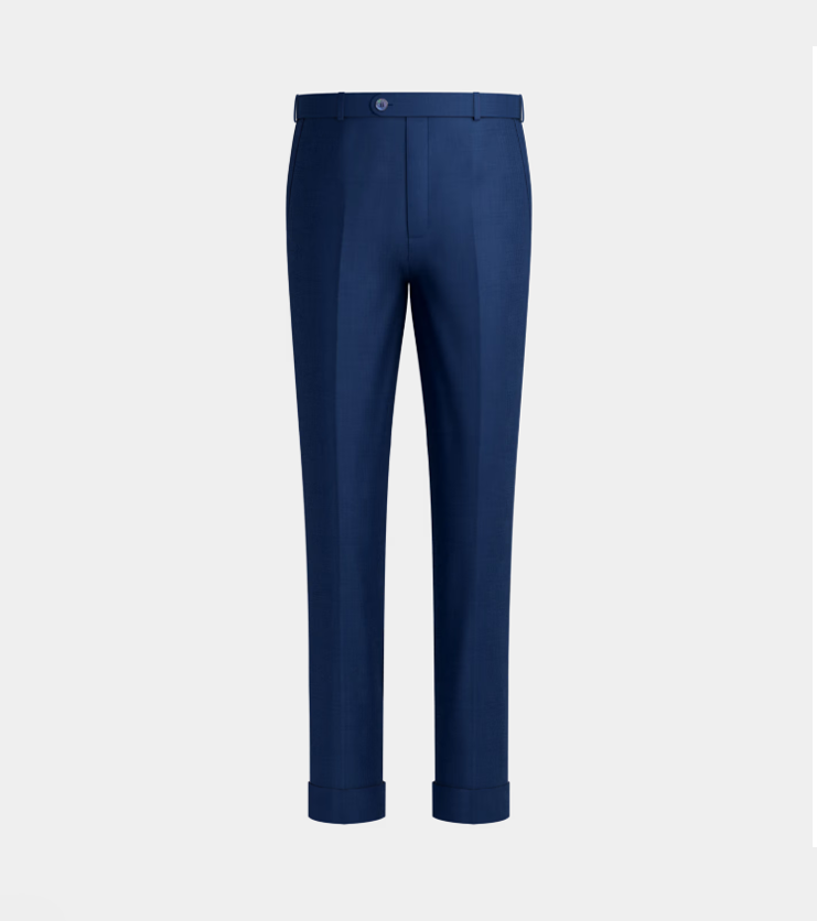 Royal Blue Double Breasted Suit