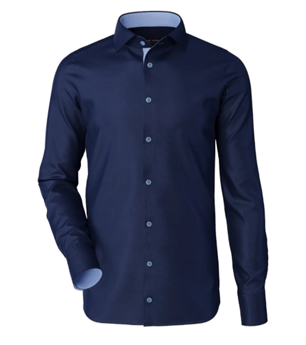 Royal Blue With Powder Blue Contrast