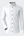 Silver Grey Contrast On White Shirt