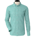 Skyrose Green Irish Linen Button Down Shirt