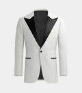White Peak Lapel Tuxedo Suit