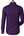 Deep Purple Classic Spread Collar Shirt
