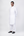 White Button Down Collar kameez shalwar side