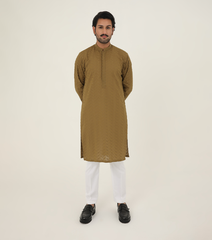 Camel Brown Hidden Button