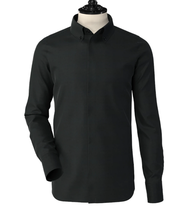 Collar With No Placket  Shirt