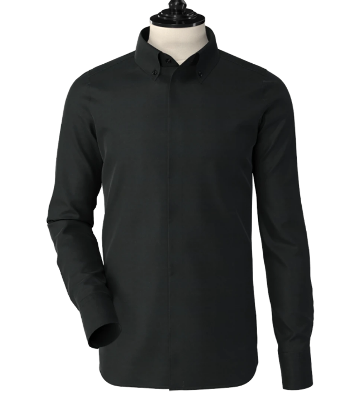 no placket dress shirt Mizzen+Main Leeward No Tuck Dress Shirt