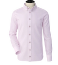 Baby Pink Pin Hole Collar Shirt