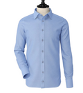 Sky Blue Classic Spread Collar Shirt